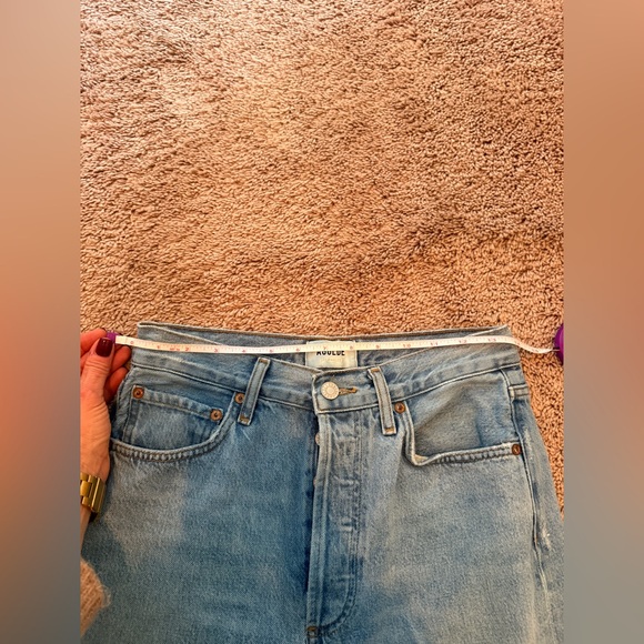 Agolde Dame High Rise Wide Leg Jeans in Conflict. Size 26. - Picture 5 of 13